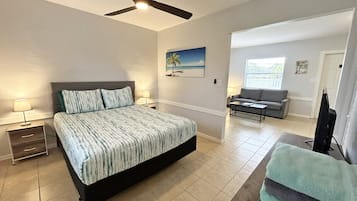 1 chambre, fer et planche à repasser, Wi-Fi gratuit, draps fournis
