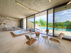 Piscine chauffée
