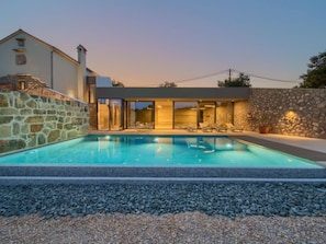 Piscine chauffée