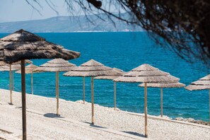 Beach -  VILLA PORTUM - Serenity, Nature, Heated Pool, FAMILY ONLY (Labin)