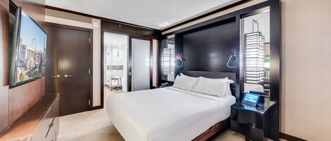 1 quarto, camas com colchões pillow-top, escrivaninha, Wi-Fi de cortesia