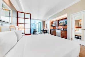 1 dormitorio, escritorio, wifi gratis y ropa de cama