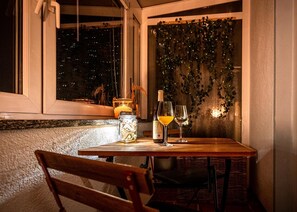 Dining - 3-raum-appartement "hygge" mit Balkon und Wintergarten (Sassnitz)