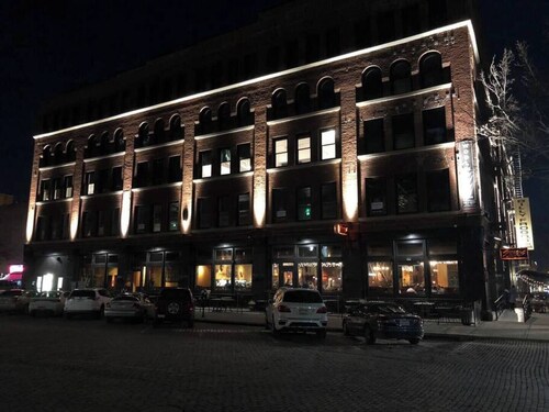 A historic 700 square foot loft in the heart of the Old Market
