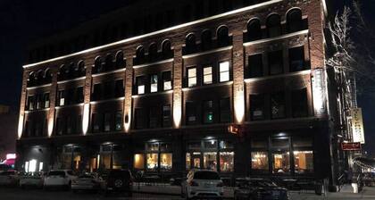 A historic 700 square foot loft in the heart of the Old Market