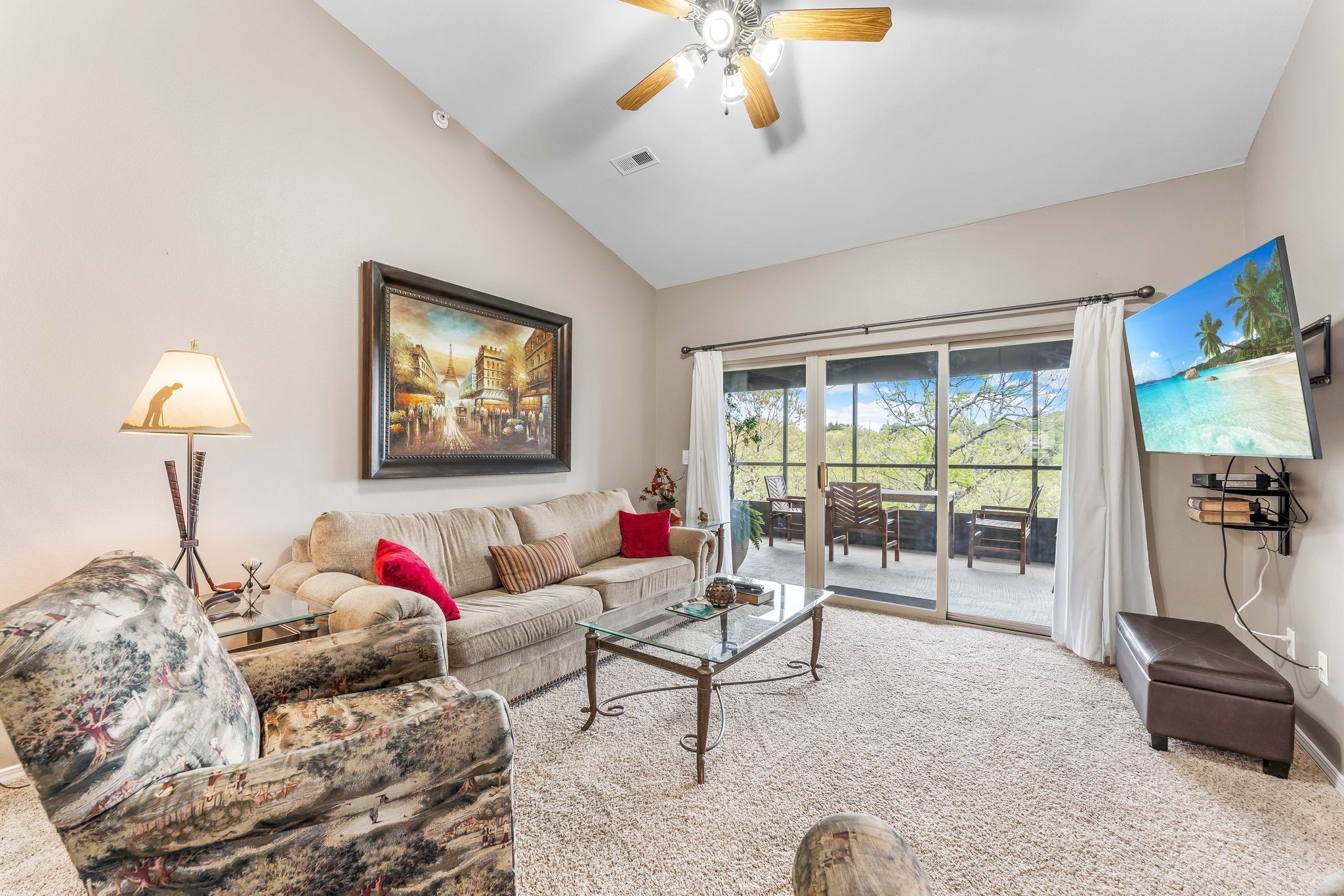 3-bedroom, 3-bathroom condo overlooking #13