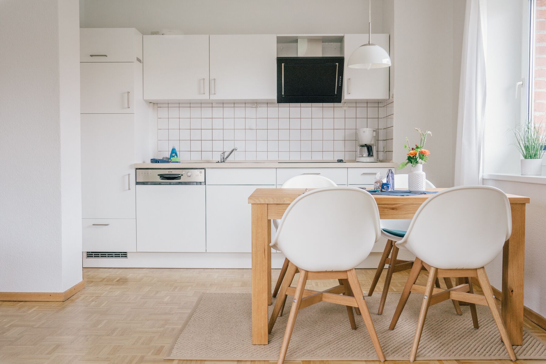 Kühlschrank, Herdplatte, Geschirrspüler