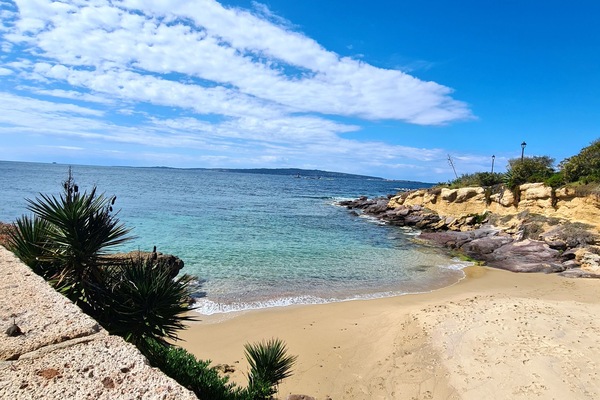 Sun-loungers, beach towels