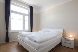 2 soveværelser, gratis Wi-Fi, sengetøj