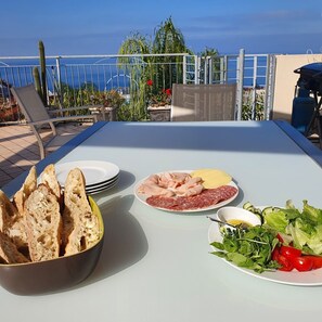 Opções para refeição ao ar livre