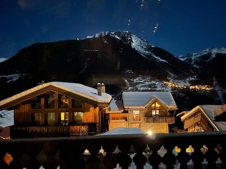 Blick von der Unterkunft