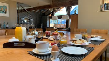 Dagelijks uitgebreid ontbijt inbegrepen