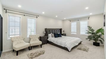 Vila Presidensial | 5 kamar tidur, Wi-Fi gratis, dan seprai linen