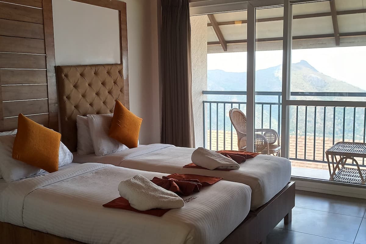 Premium Room, 2 Twin Beds, Balcony | Bed sheets