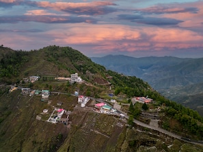 Vista desde la propiedad