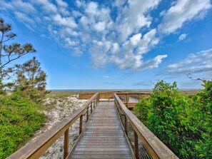 Uitzicht vanuit accommodatie