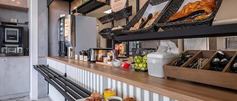 Morgenmadsbuffet hver dag mod et gebyr