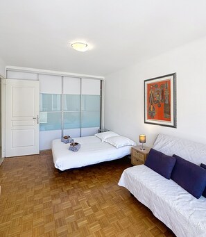 2 Schlafzimmer, Bügeleisen/Bügelbrett, WLAN, Bettwäsche