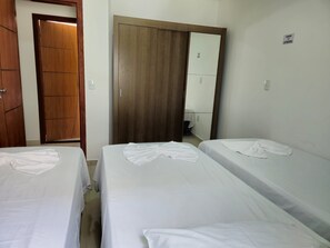 2 quartos, Wi-Fi de cortesia, roupa de cama
