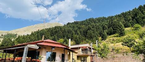 Voorkant van accommodatie