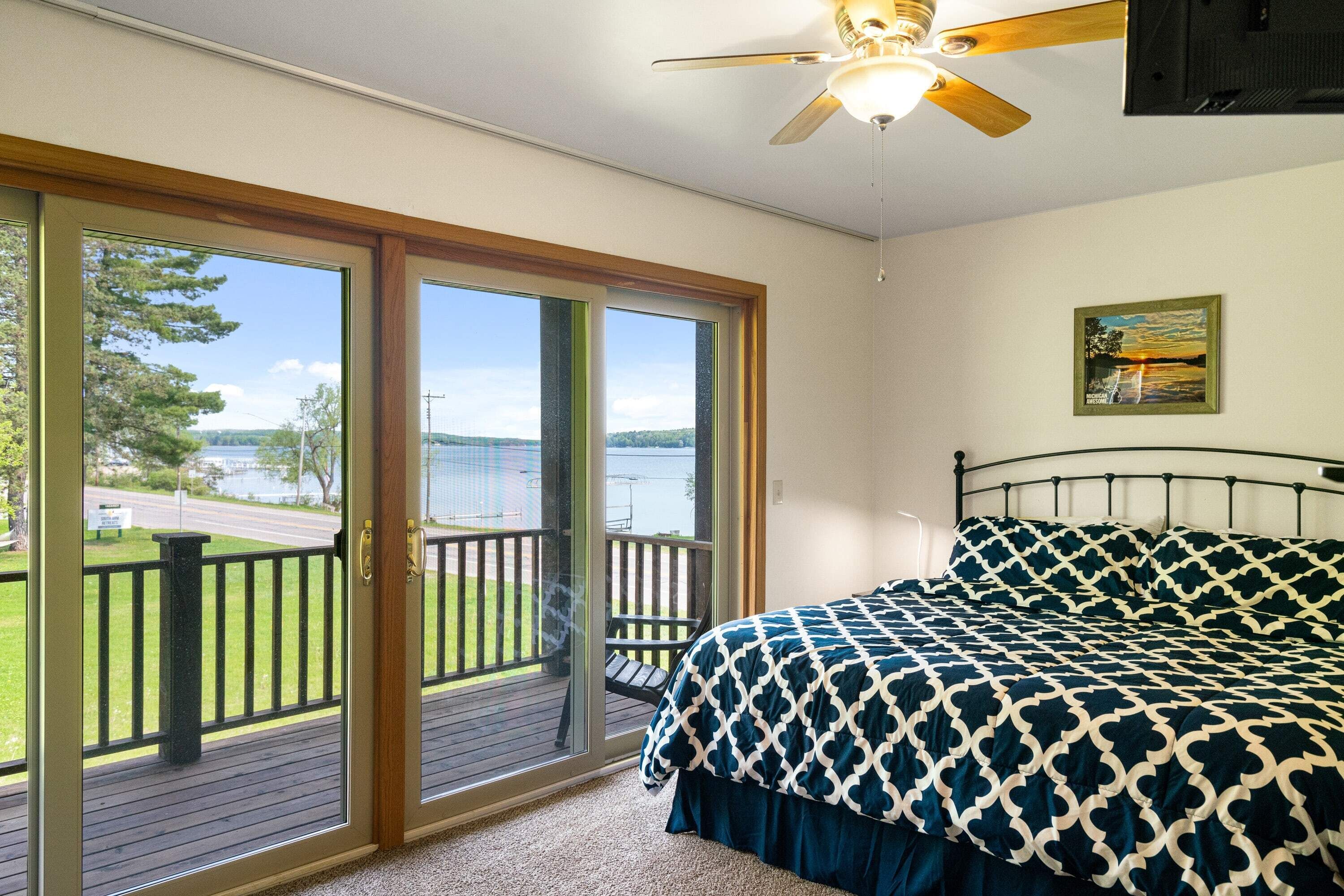 Lake Charlevoix 2BR/3BA Townhome with Lake Views