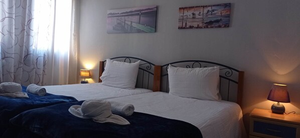 2 Schlafzimmer, Schreibtisch, WLAN, Bettwäsche