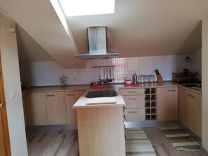 Microwave, oven, stovetop, toaster