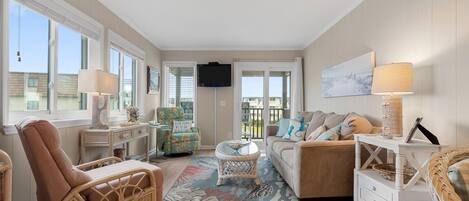 公寓客房, 2 間臥室 | 起居區