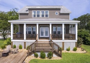 House, 4 Bedrooms | Exterior - Sunset Bay Retreat 4 Bedroom Home by RedAwning (Beaufort)
