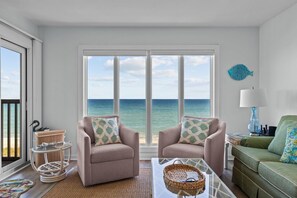 Condo, 3 Bedrooms | Living area - Maritime West C-33 3 Bedroom Condo by RedAwning (Pine Knoll Shores)