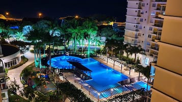 Front of property – evening/night