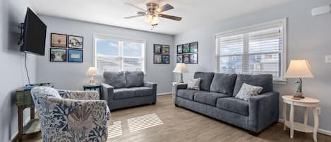 Appart'hÎtel, 3 chambres | Coin séjour