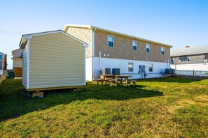 Condo, 2 Bedrooms | Outdoor dining - Boardwalk Shores B 2 Bedroom Duplex by RedAwning (Atlantic Beach)