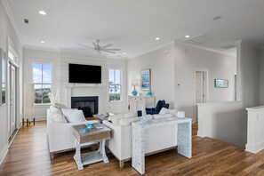 Living area - Once Upon A Tide 4 Bedroom Home by RedAwning (Atlantic Beach)