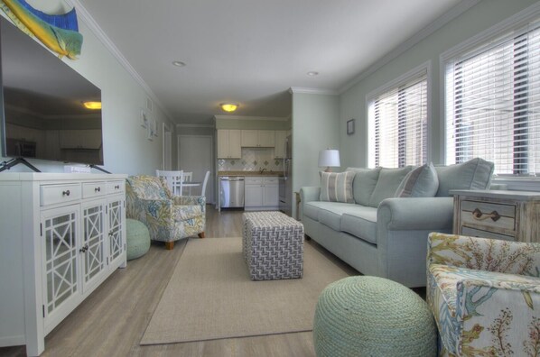 Condo, 2 Bedrooms | Living area - Southwinds J6 2 Bedroom Condo by RedAwning (Atlantic Beach)