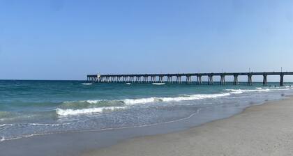Big and Beautiful Coastal Retreat with a view from the top balcony!!!