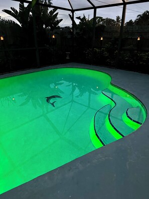 Piscine chauffée