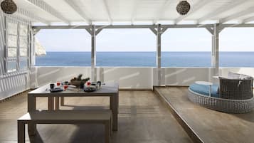 Villa – premium | Utsikt fra balkong