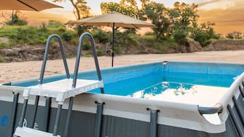 Seasonal outdoor pool