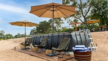 Seasonal outdoor pool