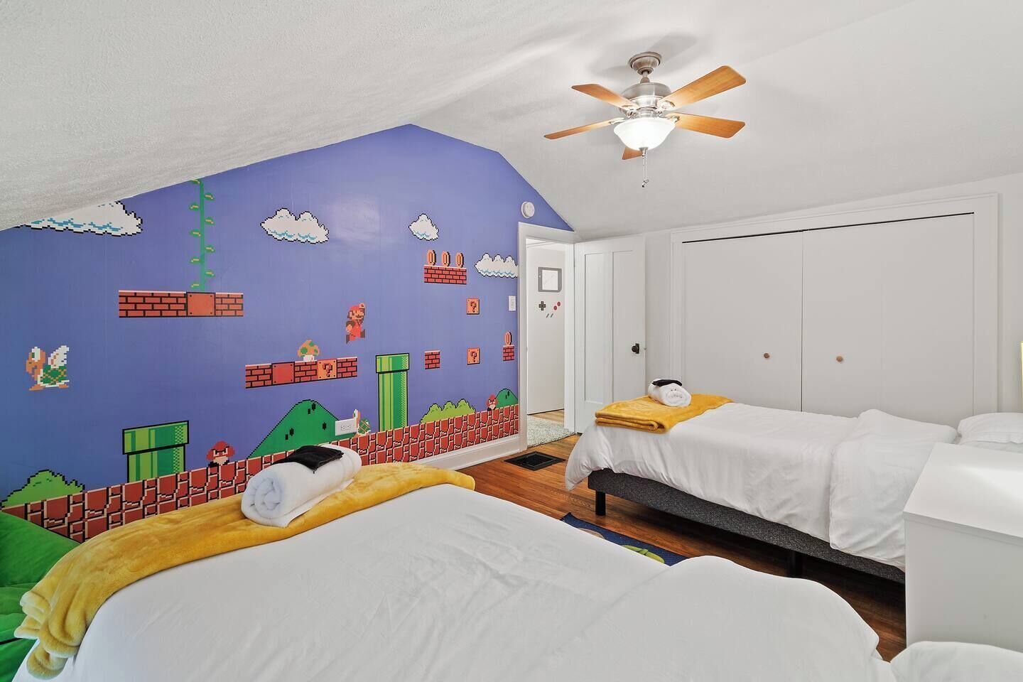 3 bedrooms, desk, iron/ironing board, WiFi