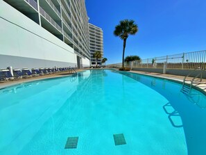 Indoor pool, a heated pool - Beachfront, Pools and Hot Tubs (Gulf Shores)