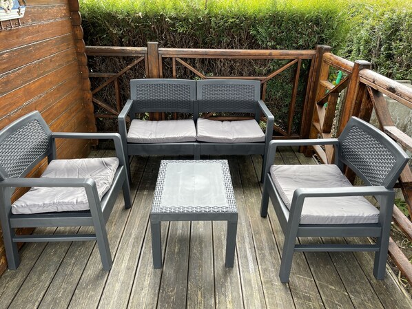 Terrace/patio - Charmant Mobile-home Cosy (Bernières-sur-Mer)