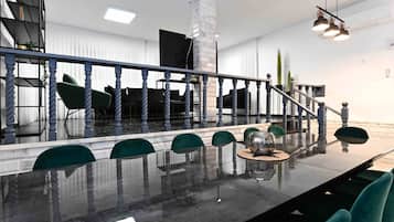 Villa | Living area | Flat-screen TV