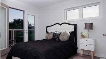 2 habitaciones, tabla de planchar con plancha, wifi y ropa de cama