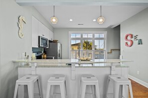 Rumah, 3 kamar tidur | Dapur pribadi | Lemari es, oven, mesin pembuat kopi/teh, dan pemanggang roti