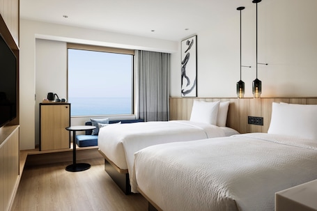 Standard Twin Room, 2 Twin Beds, Ocean View | View from room. Fairfield by Marriott Hyogo Awaji Higashiura