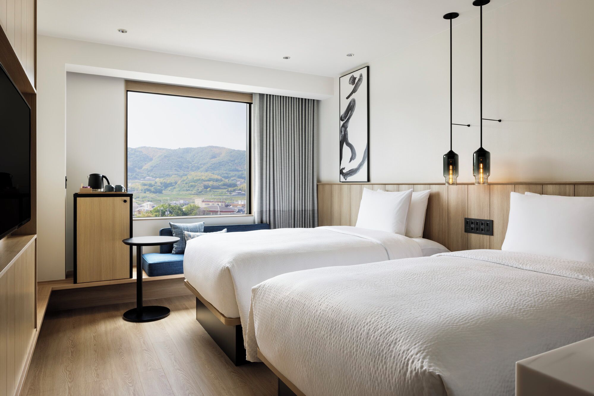 Standard Room, 2 Single Beds | View from room