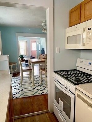 Microwave, oven, dishwasher