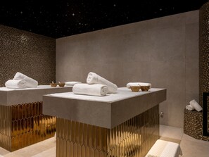 双人护理室、土耳其浴、身体护理、芳香疗法、热石按摩、深层组织按摩